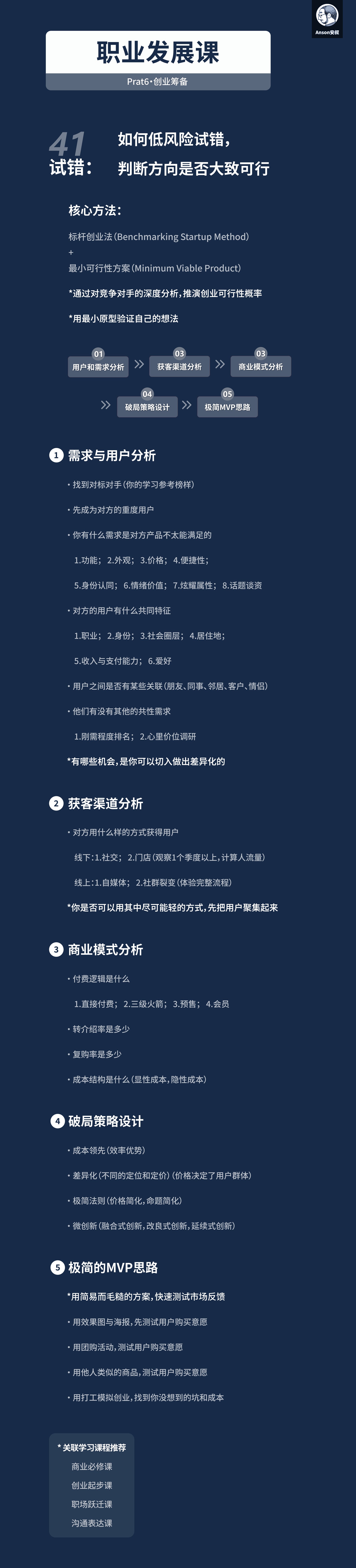 标杆创业法：低风险试错的整体思路与框架
